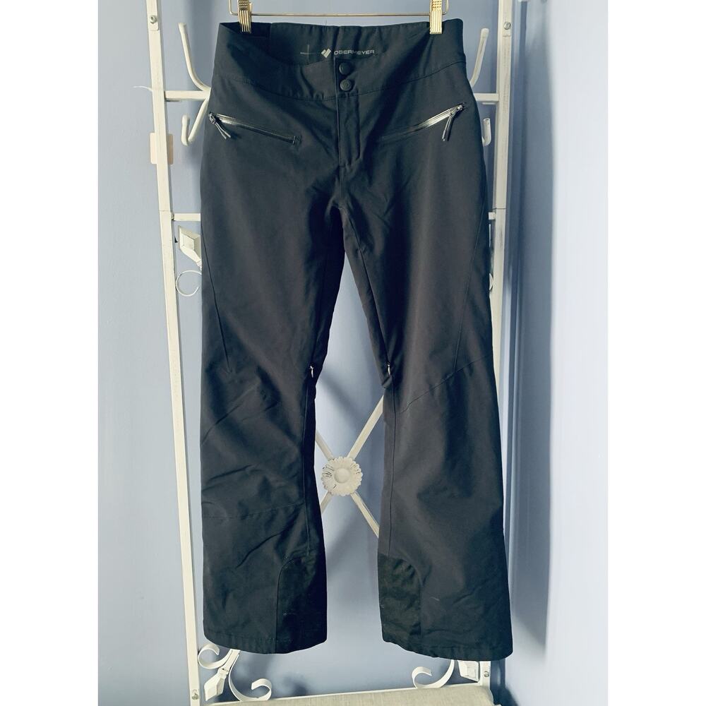 Obermeyer Black Womens ski pants sz 4